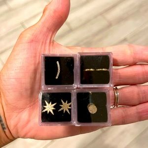 Rose Gold and Yellow Gold Diamond Body Jewelry